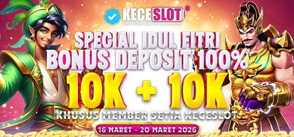 BONUS HARIAN DEPOSIT 100%